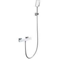Термостат для душа Wonzon & Woghand Stay 3 WW-B2062-A-CR с душевым гарнитуром, хром