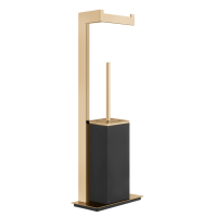 Стойка комбинированная Gessi INVERSO 20934 #735 цвет-черный/Warm Bronze PVD