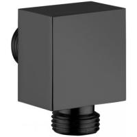 Шланговое подключение Paffoni Level ZACC238NO 1/2", черный матовый