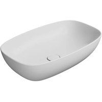 Раковина GSI Nubes 978309 накладная, 60x38 см, Bianco opaco (Белый матовый) Раковина GSI Nubes 978309 накладная, 60x38 см, Bianco opaco (Белый матовый)