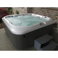 Минибассейн JACUZZI Lodge L LODL1033311 211x223xh90см, отдельностоящий, гидро/аэромассаж, Eco Shield, отделка: platinum / silverwood