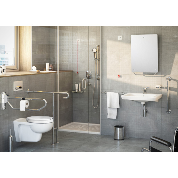 Поручень для ванной Vitra Arkitekta 35 см цвет хром, A44375
