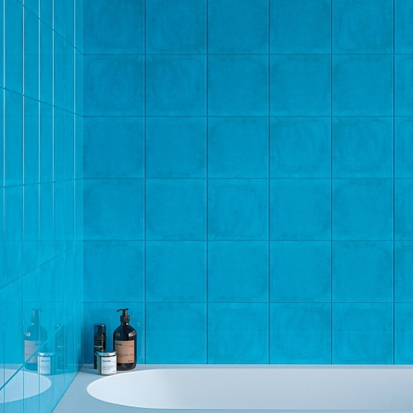 Керамическая плитка Kerama Marazzi Капри голубой 5241 настенная 20х20 см
