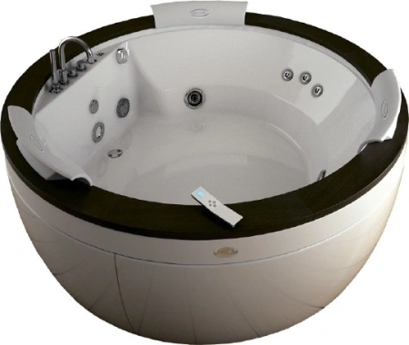 акриловая ванна jacuzzi nova top aqs 9q43-572a 180x180 (9q43-572a) с гидромассажем