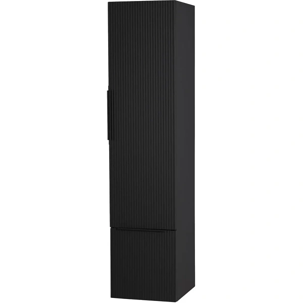 шкаф-пенал 35х150 cezares plisse premium 55507, цвет nero opaco