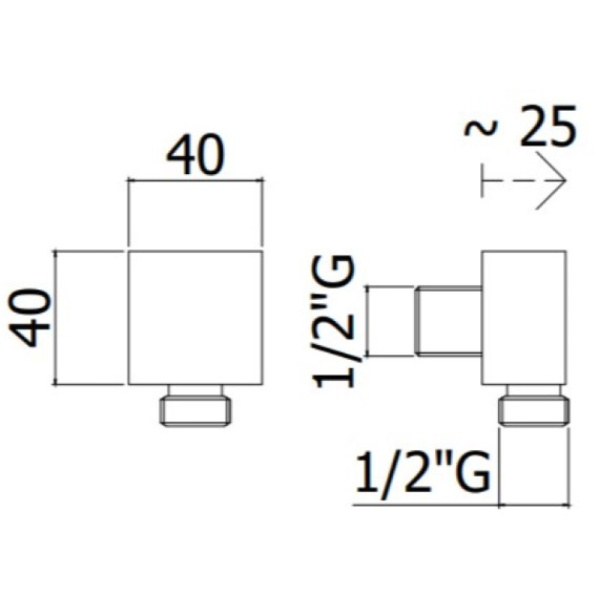 шланговое подключение paffoni level zacc238cr , хром глянцевый